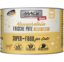 Mac''s Monoprotein Katzenfutter Frische Pute