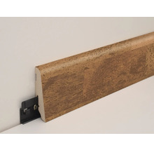 Sockelleiste mit Clip zur Wandmontage