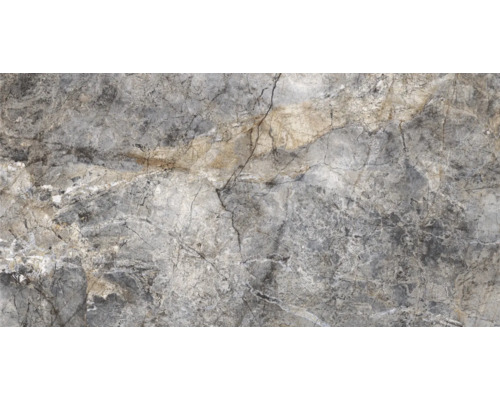 Graue Bodenfliese mit Marmoroptik