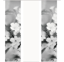 Schiebegardine mit Blütenmuster