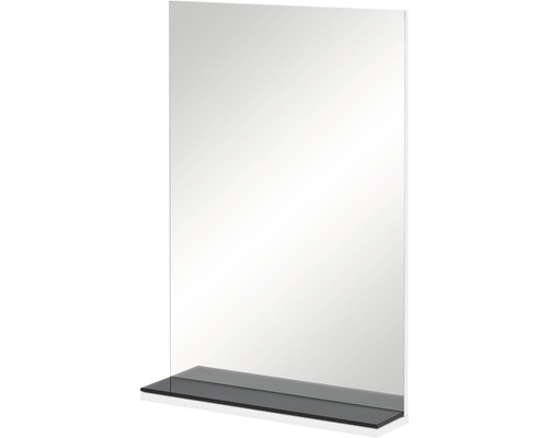 Flachspiegel Möbelpartner 50,1x78,6 cm weiß hochglanz