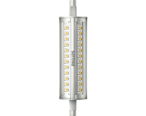 LED Lampe dimmbar klar R7S/14W(120W) 2000 lm 3000 K warmweiß 118 mm