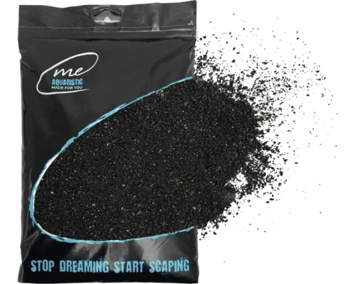 Aquariumsand Me Nature Me Nature Black Maui Sand, 0-1-2 mm 2,8 kg Aquascaping, Biotop Aquarium Aquarium Bodengrund in einer Verpackung