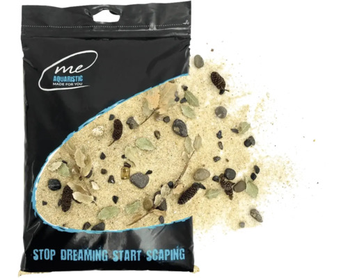 Aquariumsand, Aquariumdekoration Me Nature Me Nature World Habitat Alpine 3 kg Aquascaping, Biotop Aquarium