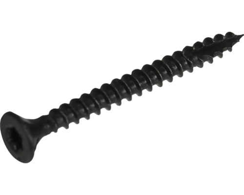 Schraube Spanplattenschraube Senkkopf I-Stern Vollgewinde Ø 4 x 35 mm schwarz 100 Stück