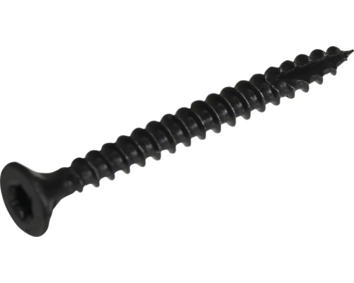 Schraube Spanplattenschraube Senkkopf I-Stern Vollgewinde Ø 4 x 40 mm schwarz 100 Stück
