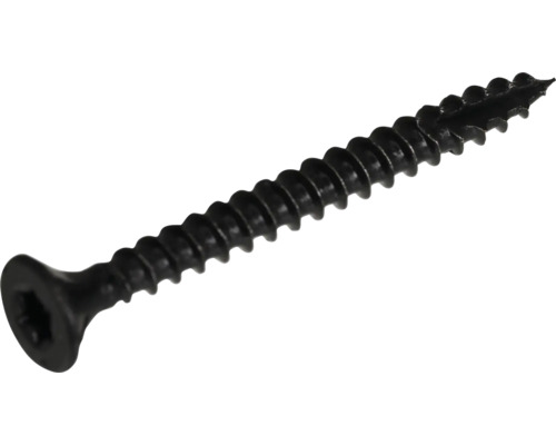 Schraube Spanplattenschraube Senkkopf I-Stern Teilgewinde Ø 4 x 60 mm schwarz 100 Stück