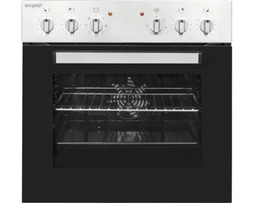 Exquisit Backofen mit Bedienfeld und Innenraum
