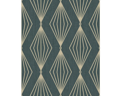 Tapete mit geometrischen Diamantenmuster