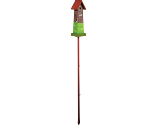 Vogelhaus mit Ständer für den Garten