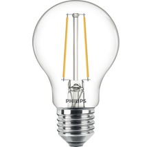 Philips LED Lampe mit klarem Glaskolben