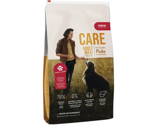 Hundefutter trocken mera CARE Adult Maxi 10 kg