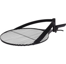 Schwenkgrill aus Metall mit Grillrost