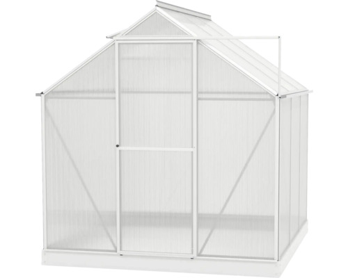 Gewächshaus mit Tür