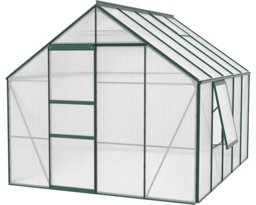 Gewächshaus mit Tür und Fenster zur Pflanzenzucht