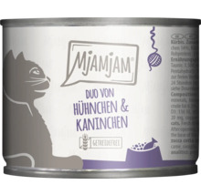 Mjamjam Katzenfutter Duo von Hühnchen und Kaninchen