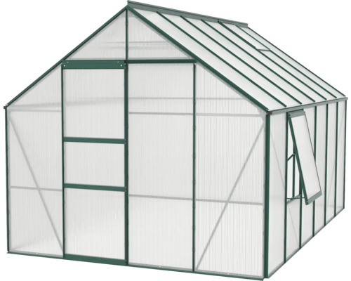Gewächshaus mit Fenster und Tür für den Garten