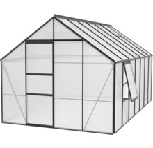 Gewächshaus mit Aluminiumrahmen und Polycarbonatplatten