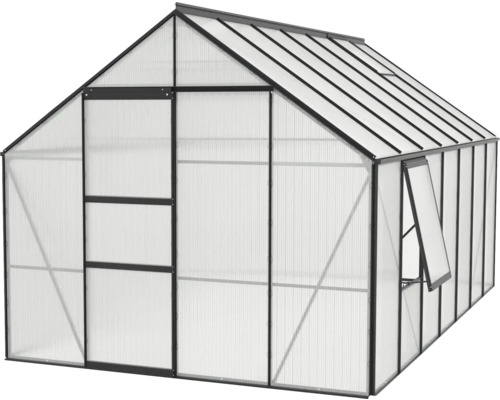 Gewächshaus mit Tür und Fenster zur Pflanzenzucht