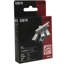 J C Schwarz Heftklammern Typ 539/10, 600 Stück