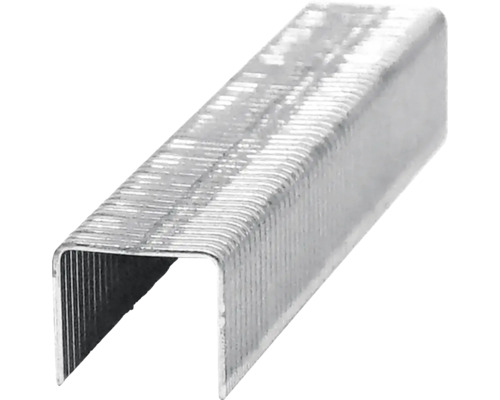 Silberne Heftklammer für Handtacker