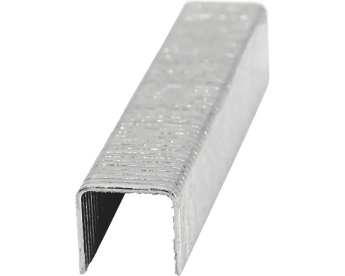 Nahaufnahme von Heftklammern für Tacker