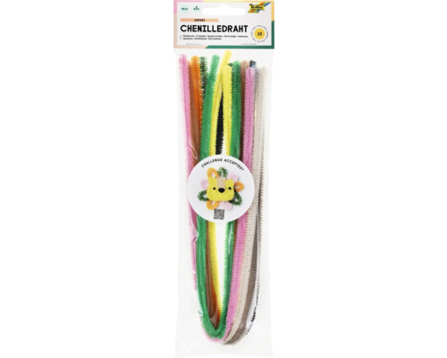 Packung Chenilledraht zum Basteln, 10 Stück