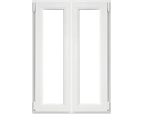 Kunststofffenster mit zwei Flügeln