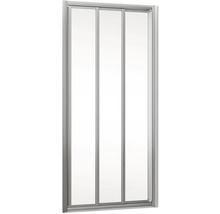 Duschabtrennung mit drei Elementen und Rahmen