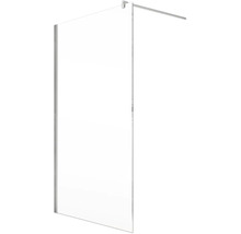 Duschwand mit klarem Glas