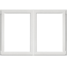 Kunststofffenster mit zwei Flügeln
