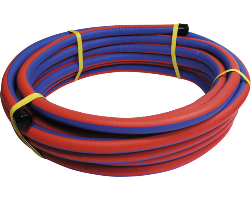 Edelstahlrohr AQA+ 25 mm 15 m im Ring Ring aus Sauerstoff- und Acetylenschlauch