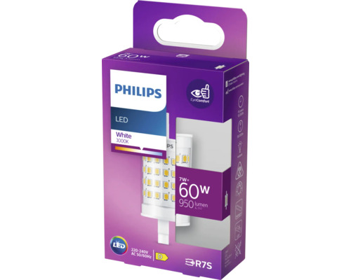 LED Lampe Philips 7 W (60 W) R7S, 78 mm, 1 Stk.