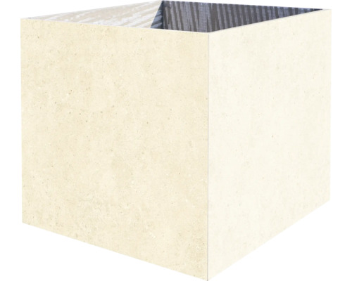 Blumentopf/Pflanztopf Portland Ice Keramik weiß90 cm x 30 cm x 60 cm