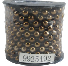 Dekorative Perlenkette auf Rolle