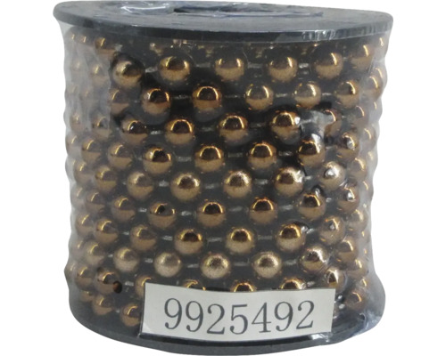 Dekorative Perlenkette auf Rolle