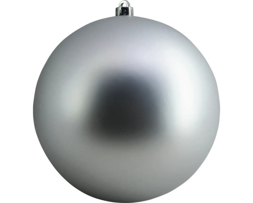 Christbaumkugel Lafiora Kunststoff Ø 30 cm silber