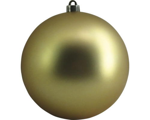 Christbaumkugel Lafiora Kunststoff Ø 25 cm matt gold