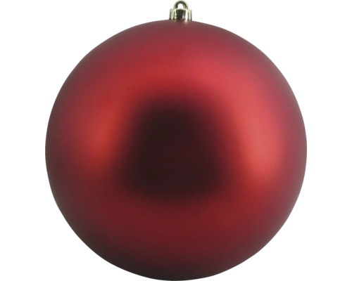 Christbaumkugel Lafiora Kunststoff Ø 20 cm rot