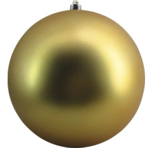 Goldene Weihnachtskugel zur Dekoration
