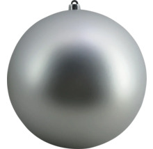 Silberne Christbaumkugel