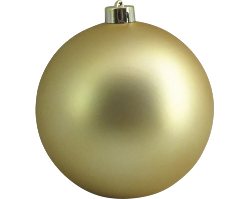 Goldene Weihnachtskugel