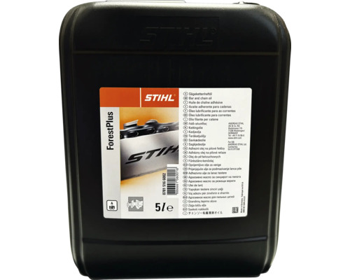 Kanister mit 5 Litern Sägekettenöl von Stihl