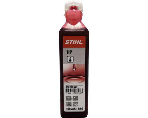 STIHL HP Zweitaktmotorenöl 100 ml Flasche