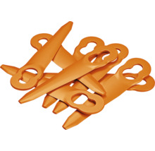 Kunststoffmesser für Rasentrimmer, Set