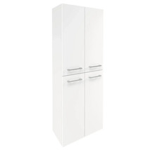 Hochschrank mit vier Türen und Griffen