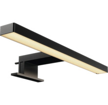 Schwarze LED-Wandleuchte für das Badezimmer