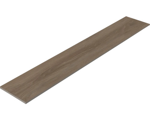 Längliche Bodenfliese mit Holzoptik