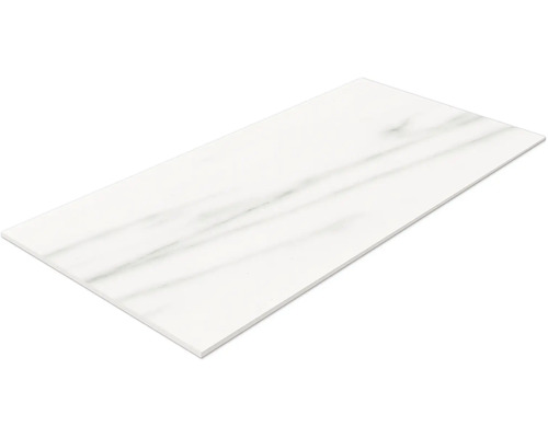 Weiße Fliese mit Marmoroptik