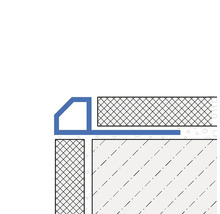 Fliesenprofil-Ecke zur Wandgestaltung